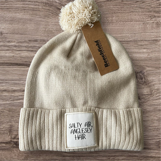 Salty Air, Anglesey Hair Pom Pom hat