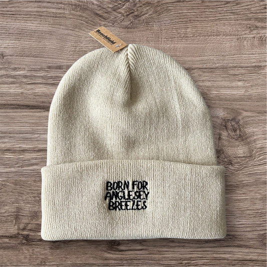 Born for Anglesey Breezes Embroidered Beanie