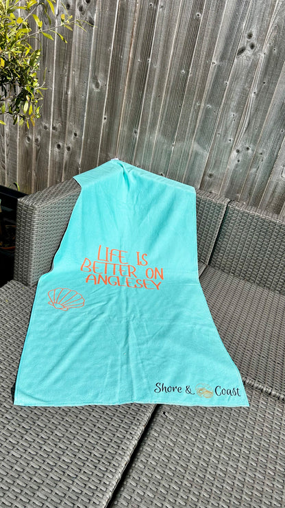 Slightly Imperfect Anglesey Beach Towel – £15